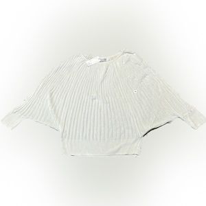 Off white ladies 7th Avenue New York and Company shirt
